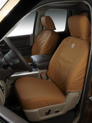 Jeep Renegade Seat Covers - Front - Carhartt SeatSaver - Brown