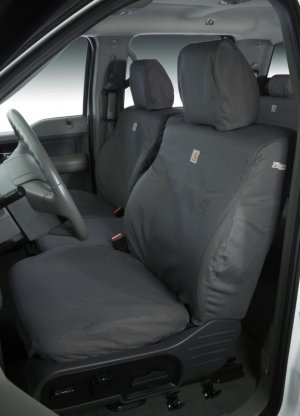 Jeep Renegade Seat Covers - Front - Carhartt SeatSaver - Gravel