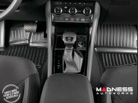 Jeep Renegade All Weather Floor Mats - Front & Rear - Rubber - Black 