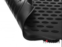 Jeep Renegade All Weather Floor Mats - Front & Rear - Rubber - Black 