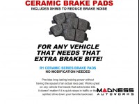 Jeep Renegade Brake Kit - Front + Rear - R1 Concepts - Optimum OEp Brake Pads - eLINE Drilled + Slotted Rotors